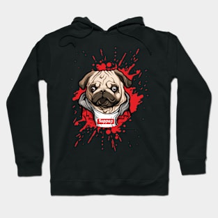 the hype pug Hoodie